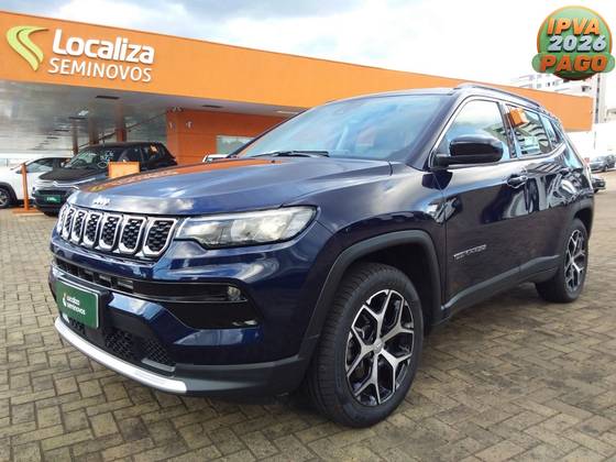 JEEP COMPASS 1.3 T270 TURBO FLEX LONGITUDE AT6